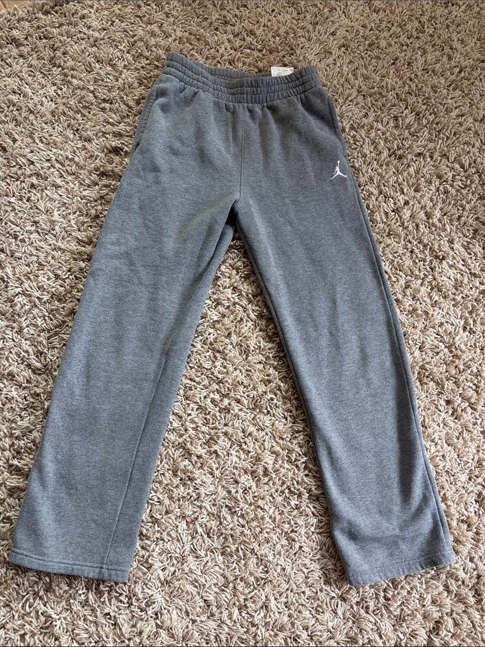 Jordan Kids Gray Fleece sweats